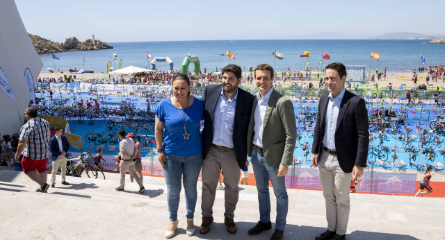 Pablo Casado en Águilas (Murcia)