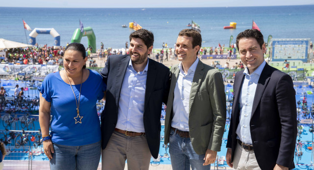 Pablo Casado en Águilas (Murcia)