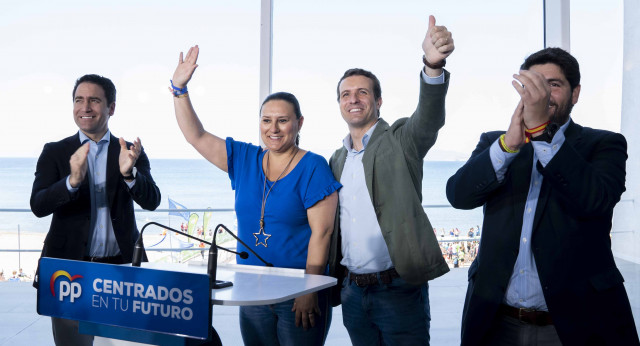 Pablo Casado en Águilas (Murcia)