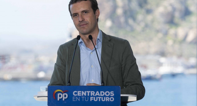 Pablo Casado en Águilas (Murcia)