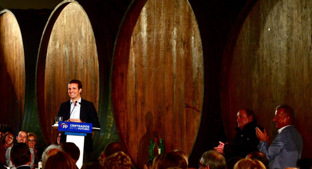 Pablo Casado en Villaviciosa (Asturias)