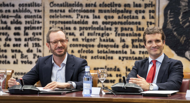 Javier Maroto y Pablo Casado