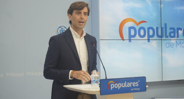 El vicesecretario de Comunicación, Pablo Montesinos, en rueda de prensa