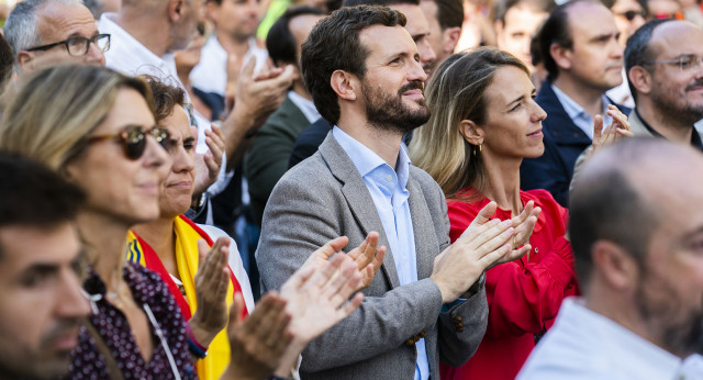 Manifestación de Sociedad Civil Catalana