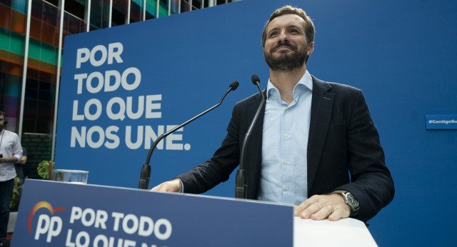 Pablo Casado visita Vitoria