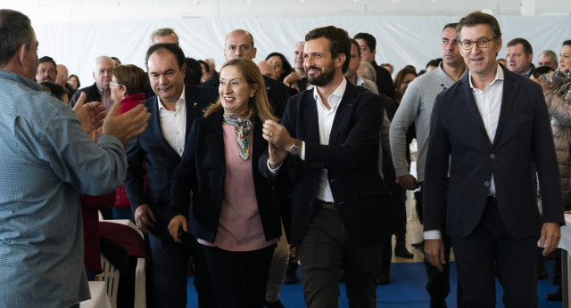 Acto con afiliados y simpatizantes en Lalín