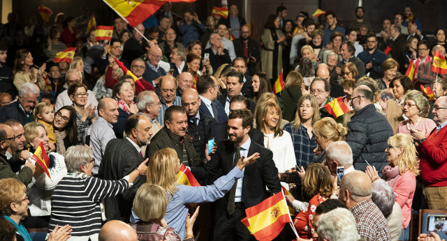 Acto público del Partido Popular en Oviedo