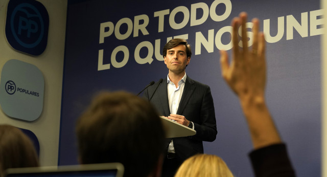 Pablo Montesinos en rueda de prensa