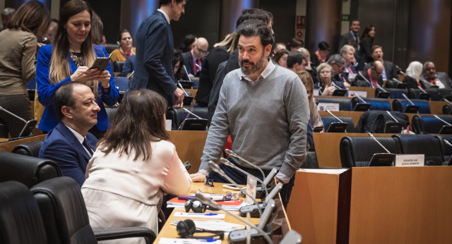 El diputado del GPP en el Congreso de los Diputados, Guillermo Mariscal