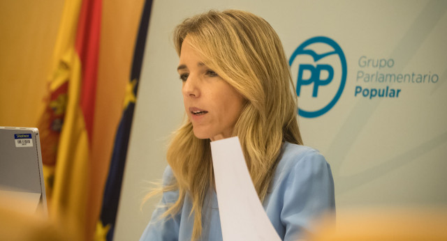 Cayetana Álvarez de Toledo, en rueda de prensa