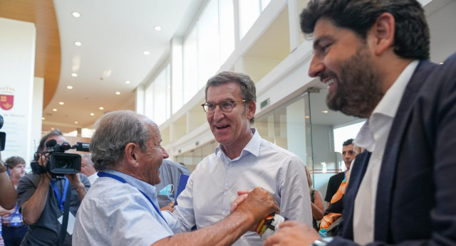 Alberto Núñez Feijóo clausura el XVIII Congreso Autonómico Extraordinario del PP de Murcia 