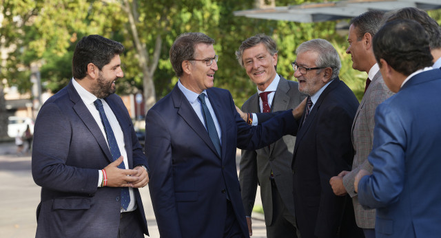 Alberto Núñez Feijóo, pronuncia la conferencia inaugural de AVANZA – Foro de Empresa Familiar de la Región de Murcia