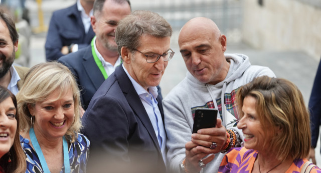 Alberto Núñez Feijóo clausura el XIII Congreso Autonómico del PP de Cantabria