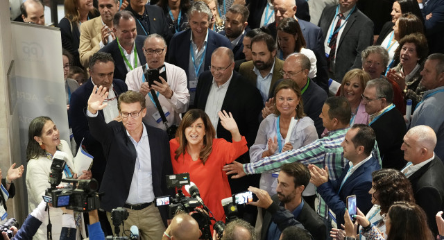 Alberto Núñez Feijóo clausura el XIII Congreso Autonómico del PP de Cantabria