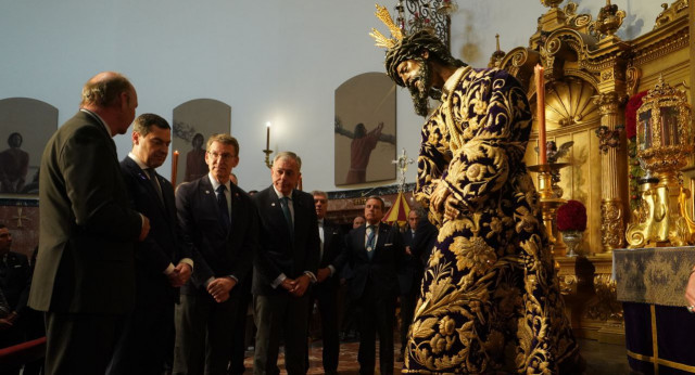 Alberto Núñez Feijóo en Sevilla.