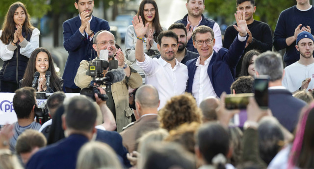 Alberto Núñez Feijóo en Castelldefels