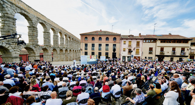 Alberto Núñez Feijóo en Segovia