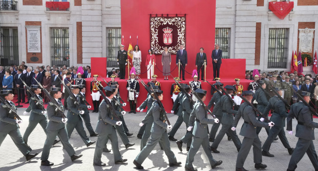 Alberto Núñez Feijóo en los actos del Dos de Mayo