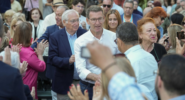 Feijóo en Melilla.