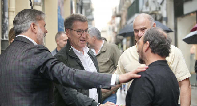 Alberto Núñez Feijóo visita Plasencia 