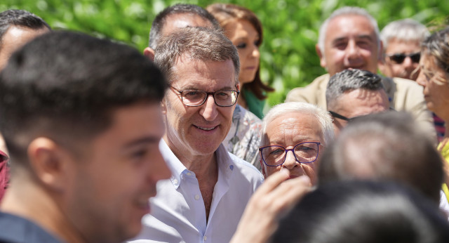 Alberto Núñez Feijóo participa de un acto sobre mundo rural en Gimenells (Lleida)