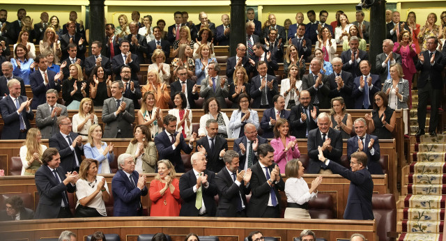 En el Debate de Investidura en el Congreso de los Diputados