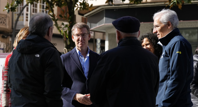 Alberto Núñez Feijóo visita Monforte