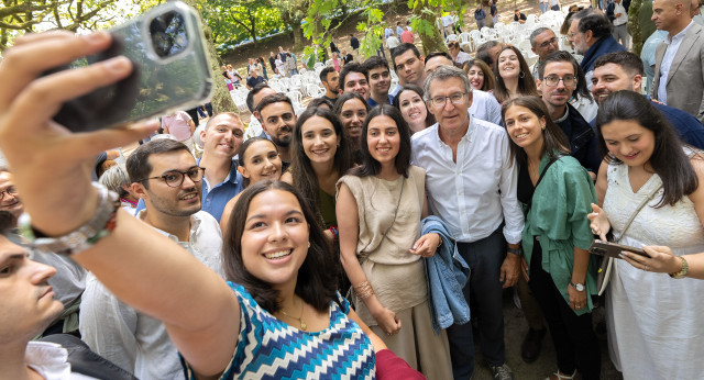 Alberto Núñez Feijóo inaugura el curso político en Cerdedo-Cotobade