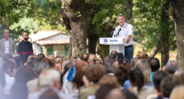 Alberto Núñez Feijóo inaugura el curso político en Cerdedo-Cotobade