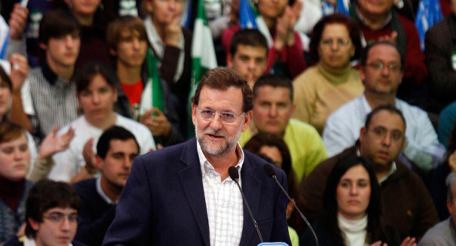 Mitin de Mariano Rajoy en Alcalá de los Gazules