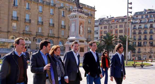 Acto del PP vasco por el aniversario de las elecciones