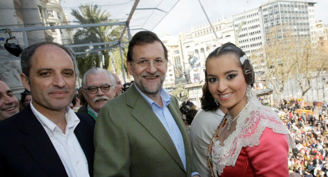 Mariano Rajoy en las Fallas