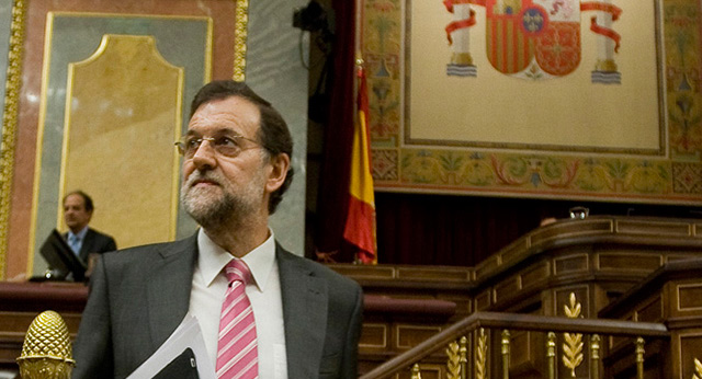 Mariano Rajoy en el Congreso de los Diputados