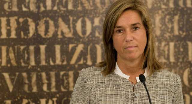 Ana Mato asiste a la toma de posesión de Pedro Sanz en La Rioja