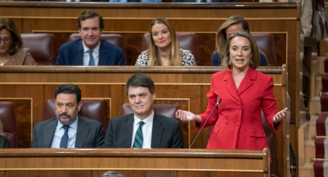 La secretaria general del PP y portavoz del GPP Congreso, Cuca Gamarra