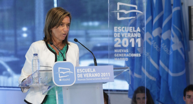 La vicesecretaria de Organización y Electoral del PP, Ana Mato