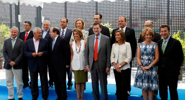 Mariano Rajoy se reúne con los presidente regionales