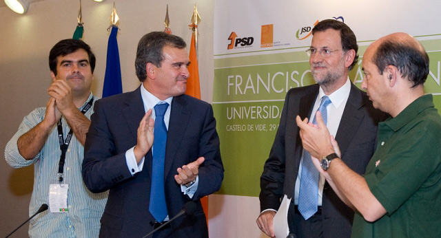 Conferencia de Mariano Rajoy en la Escuela de Verano del PSD en Castelo de Vide