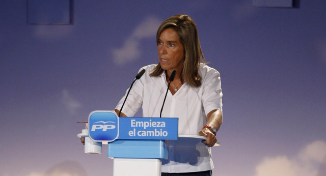 La vicesecretaria de Organización y Electoral del PP, Ana Mato