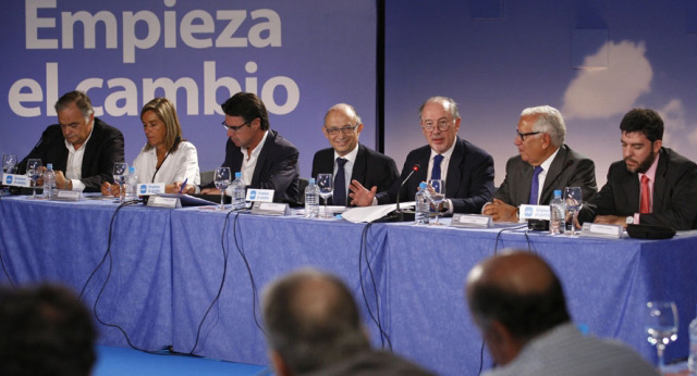 Intervención del presidente de Bankia, Rodrigo Rato