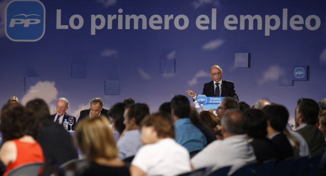 El coordinador de Economía del PP, Cristóbal Montoro