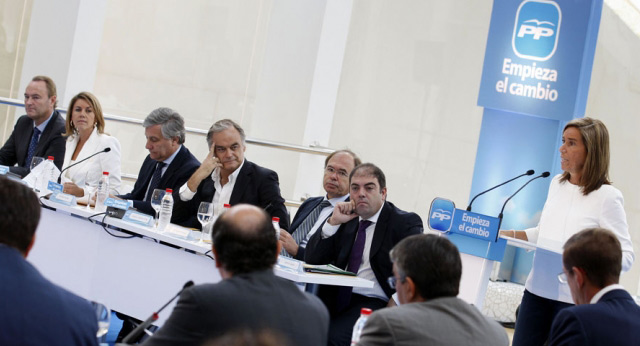 Ana Mato durante su intervención en la apertura del Foro