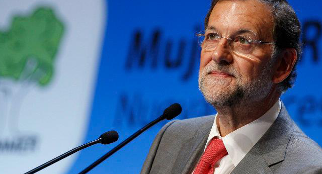 Mariano Rajoy durante la clausura