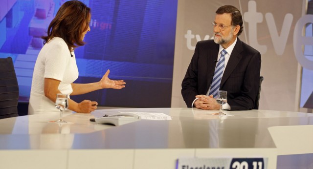 Entrevista a Mariano Rajoy en TVE