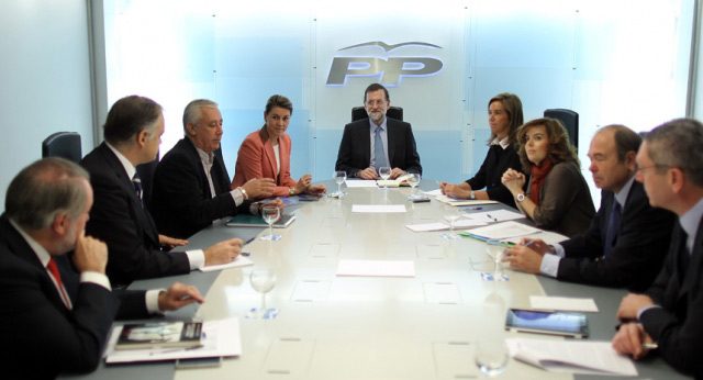 Mariano Rajoy preside el Comité de Dirección del PP