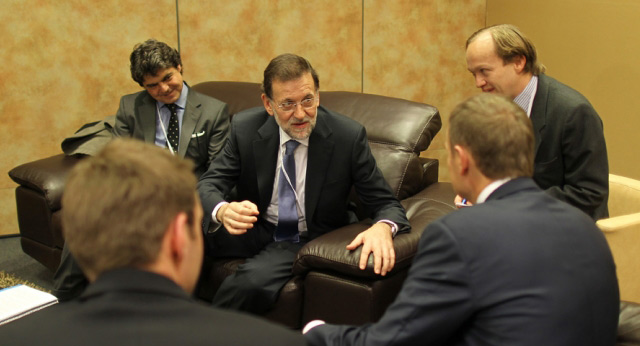 Mariano Rajoy se reúne con el Primer Ministro de Polonia, Donald Tusk