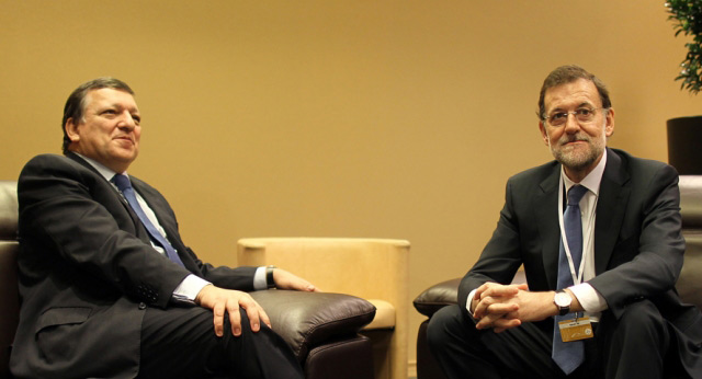 Mariano Rajoy se reúne con Jose Manuel Durao Barroso