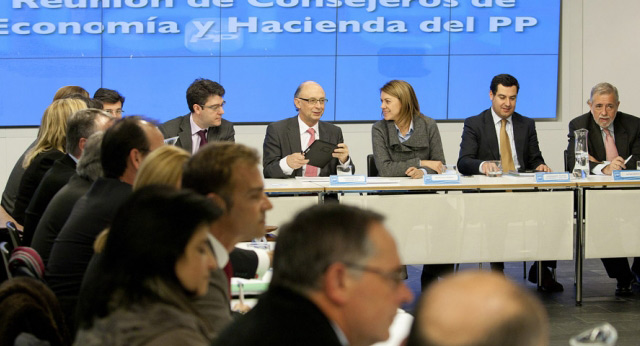 Reunión Consejeros de Economía y Hacienda del PP