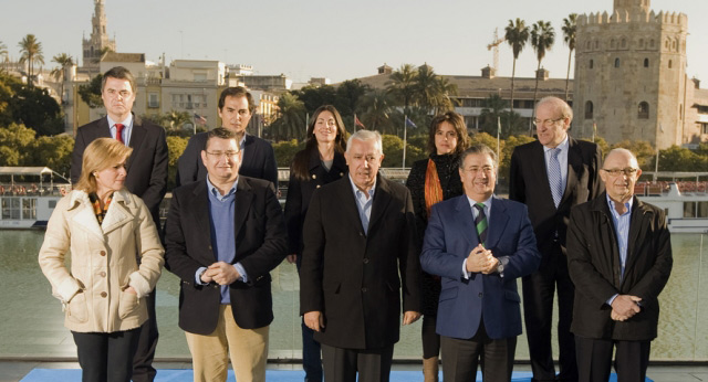 Presentación candidatos a las elecciones andaluzas