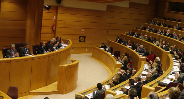 Reunión del Grupo Popular en el Senado